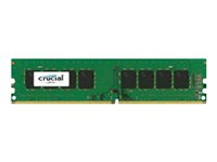 Crucial - DDR4 - modul - 16 GB - DIMM 288-pin - 2400 MHz / PC4-19200 - CL17 - 1.2 V - ikke-bufret - ikke-ECC CT16G4DFD824A