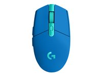 Logitech G G305 - Mus - optisk - 6 knapper - trådløs - 2.4 GHz - USB trådløs mottaker - blå 910-006014