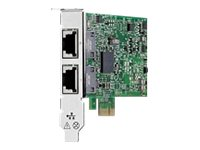 Broadcom NetXtreme BCM5720-2P - Nettverksadapter - PCIe 2.0 lav profil - Gigabit Ethernet x 2 BCM95720A2003ACBLK