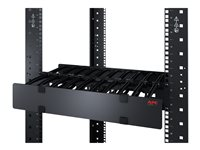 APC Cable Management - Rack-kabelføringssett - svart - 2U - for P/N: SMTL1000RMI2UC, SMX1000C, SMX1500RM2UC, SMX1500RM2UCNC, SMX750C, SMX750CNC AR8603A