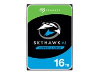 Seagate SkyHawk AI ST16000VE002 - Harddisk - 16 TB - intern - 3.5" - SATA 6Gb/s - buffer: 256 MB - med 3-års Seagate Rescue Data Recovery ST16000VE002