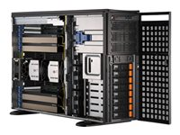 Supermicro GPU SuperServer 741GE-TNRT - rackmonterbar ingen CPU - 0 GB - uten HDD SYS-741GE-TNRT