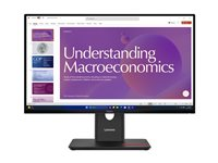 ThinkVision T24D-40, 23.8", 1920x1080, IPS, 120Hz, USB-C docking 96W, Daisy Chain, Speakers 2x2W, Epeat Gold, TCO10 64B9GAT1EU