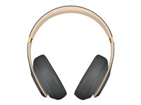 Beats Studio3 Wireless - The Beats Skyline Collection - hodetelefoner med mikrofon - full størrelse - Bluetooth - trådløs - aktiv støydemping - lydisolerende - skyggegrå MXJ92ZM/A