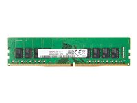 HP - DDR4 - modul - 8 GB - DIMM 288-pin - 3200 MHz / PC4-25600 - 1.2 V - ikke-bufret - ikke-ECC - for HP 280 G4, 280 G5, 290 G3, 290 G4; Desktop 280 Pro G5, Pro 300 G6; EliteDesk 705 G5 (DIMM), 800 G6 (DIMM), 800 G8 (DIMM); 805 G8 (DIMM); Pro 400 G9; ProDesk 400 G6 (DIMM), 405 G6 (DIMM), 400 G7 (DIMM), 600 G5 (DIMM), 600 G6 (DIMM); Workstation Z1 G8, Z1 G8 Entry 13L76AA