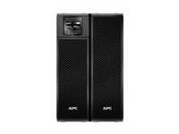 APC Smart-UPS SRT 8000VA - UPS (rackmonterbar/ekstern) - AC 230 V - 8000 watt - 8000 VA - Ethernet 10/100, USB - utgangskontakter: 14 - 6U - svart SRT8KXLI