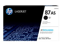 HP 87AS - Svart - original - LaserJet - tonerpatron (CF287AS) - for LaserJet Enterprise M506, MFP M527; LaserJet Enterprise Flow MFP M527; LaserJet Pro M501 CF287AS