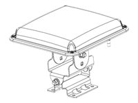 Cisco Aironet 2.4-GHz 13-dBi Directional Antenna - Antenne - 13 dBi - direksjonal - utendørs, stangmontering AIR-ANT2413P2M-N=