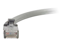 C2G Cat5e Booted Unshielded (UTP) Network Patch Cable - Koblingskabel - RJ-45 (hann) til RJ-45 (hann) - 15 m - UTP - CAT 5e - formstøpt, uten hindringer, flertrådet - grå 83148