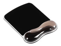 Kensington Duo Gel Mouse Wristrest Wave - Musematte med håndleddsstøtte - totonet grafitt 62399