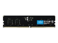 Crucial - DDR5 - modul - 8 GB - DIMM 288-pin - 4800 MHz / PC5-38400 - CL40 - 1.1 V - ikke-bufret - on-die ECC CT8G48C40U5GT