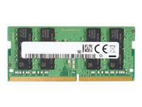 HP - DDR4 - modul - 4 GB - SO DIMM 260-pin - 3200 MHz / PC4-25600 - 1.2 V - ikke-bufret - ikke-ECC - for Elite Slice G2 (SODIMM); EliteDesk 705 G5 (SODIMM); EliteOne 800 G5 , 800 G6, 800 G8; ProDesk 400 G5 (SODIMM), 400 G6 (SODIMM), 600 G5 (SODIMM), 600 G6 (SODIMM); ProOne 400 G6, 440 G6, 600 G6 13L79AA