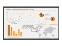 LG CreateBoard 75TR3PN - 75" Diagonalklasse TR3PN Series LED-bakgrunnsbelyst LCD-skjerm - utdanning / næringsliv - med berøringsskjerm (multi-touch) / 8 mikrofoner - Android - 4K UHD (2160p) 3840 x 2160 - Direct LED - svart 75TR3PN-B