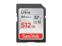 SanDisk Ultra - Flashminnekort - 512 GB - Class 10 - SDXC UHS-I SDSDUNC-512G-GN6IN