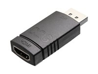 C2G DisplayPort to HDMI Adapter Converter - 4K 30Hz - Video adapter - DisplayPort hann loddet til HDMI hunn loddet - svart - 4K-støtte, formstøpt 84285