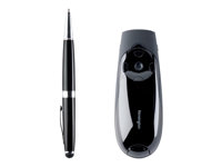 Kensington Presenter Expert Green Laser with Cursor Control - Presentasjonsfjernstyring - RF - svart K72426EU