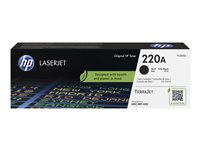 HP 220A - Svart - original - LaserJet - tonerpatron (W2200A) - for Color LaserJet Pro 4202de, 4202dn, 4202dw, 4202dwe, 4302dw, 4302dwe, 4302fdn W2200A