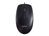 Logitech M90 - Mus - høyre- og venstrehåndet - optisk - kablet - USB 910-001793