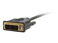 C2G 5m (16ft) HDMI to DVI Cable - HDMI to DVI-D Adapter Cable - 1080p - M/M - Adapterkabel - DVI-D hann til HDMI hann - 5 m - skjermet - svart 42518