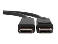 C2G 3ft (0.9m) C2G TAA-Compliant DisplayPort Cable with Latches - 8K 60Hz - DisplayPort-kabel - TAA-samsvar - DisplayPort (hann) låst til DisplayPort (hann) låst - DisplayPort 1.4 - 30 V - 91.4 cm - 8K 60Hz støtte - svart C2G50112