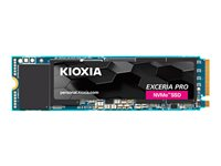 KIOXIA EXCERIA PRO LSE10Z001TG8 - SSD - 1 TB - intern - M.2 2280 - PCIe 4.0 x4 (NVMe) LSE10Z001TG8