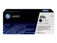 HP 49A - Svart - original - LaserJet - tonerpatron (Q5949A) - for LaserJet 1160, 1160Le, 1320, 1320n, 1320nw, 1320t, 1320tn, 3390, 3392 Q5949A