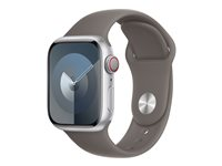 Apple - Bånd for smart armbåndsur - 41 mm - S/M-størrelse - leire - for Watch Hermès Series 7, Hermès Series 9, Nike Series 7, Series 10, Series 8, Series 9 MT373ZM/A