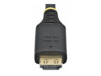 StarTech.com - High Speed - HDMI-kabel - HDMI hann til HDMI hann - skjermet - svart - passiv, 4K 60Hz støtte, 1440p (UWQHD) støtter 144 Hz, støtte for 1080p 240 Hz, halogenfri HDMI2-CABLE-GRIP-5M