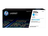 HP 212A - Cyan - original - LaserJet - tonerpatron (W2121A) - for Color LaserJet Enterprise M555, MFP M578; LaserJet Enterprise Flow MFP M578 W2121A