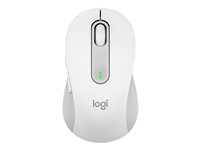 Logitech Signature M650 - Mus - optisk - 5 knapper - trådløs - 2.4 GHz, Bluetooth - Logitech Logi Bolt USB-mottaker - elfenbenshvit 910-006255