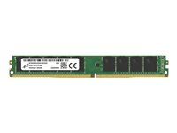 Micron - DDR4 - modul - 16 GB - DIMM 288-pin - 3200 MHz / PC4-25600 - CL22 - 1.2 V - ikke-bufret - ECC - VMware vSphere Loyalty Program (VLP) MTA18ADF2G72AZ-3G2R