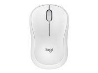 Logitech M240 Silent - Mus - høyre- og venstrehåndet - optisk - 3 knapper - trådløs - Bluetooth - elfenbenshvit 910-007120