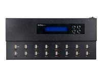 StarTech.com Standalone USB Duplicator - USB Duplicator and Eraser - USB 3.0, 2.0, 1.1 - 1:15 USB Flashdrive - USB Thumb Drive (USBDUPE115) - USB-stasjonsduplikator - 15 brønner - TAA-samsvar USBDUPE115