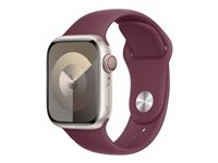 Apple - Bånd for smart armbåndsur - 41 mm - S/M-størrelse - morbær MT333ZM/A