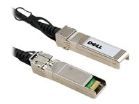 Dell Customer Kit - Direkte 25GBase-koblingskabel - SFP28 (hann) til SFP28 (hann) - 5 m - toakset - passiv - for PowerEdge FC640, R440, R540, T440, T640; PowerSwitch S5212F-ON, S5232F-ON, S5296F-ON 470-ACEY