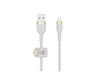 Belkin BOOST CHARGE - Lightning-kabel - USB hann til Lightning hann - 3 m - hvit CAA010BT3MWH