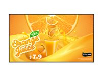 LG 43UH5Q-E - 43" Diagonalklasse UH5Q Series LED-bakgrunnsbelyst LCD-skjerm - intelligent skilting med Integrated Pro:Idiom - webOS - 4K UHD (2160p) 3840 x 2160 - Edge LED - svart 43UH5Q-E