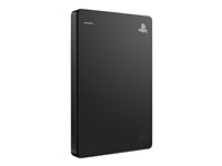 Seagate Game Drive for PS4 STGD2000200 - Harddisk - 2 TB - ekstern (bærbar) - USB 3.0 - svart - for Sony PlayStation 4, Sony PlayStation 4 Pro, Sony PlayStation 4 Slim STGD2000200