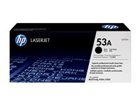 HP 53A - Svart - original - LaserJet - tonerpatron (Q7553A) - for LaserJet M2727nf MFP, M2727nfs MFP, P2014, P2014n, P2015, P2015d, P2015dn, P2015n, P2015x Q7553A