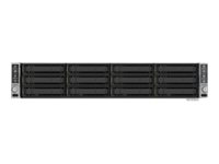 Intel Server Chassis H2312XXLR3 - Rackmonterbar 2U - opp til 4 blad - SATA/SAS - hot-swap - strømforsyning - "hot-plug" H2312XXLR3