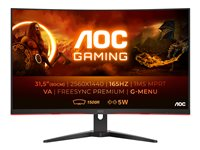 AOC Gaming CQ32G2SE/BK - LED-skjerm - kurvet - 32" CQ32G2SE/BK