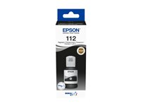 Epson EcoTank 112 - 127 ml - svart - original - blekkrefill - for EcoTank L11160, L15160, L6460, L6490, L6550, L6570, L6580, M15140; EcoTank Pro L15180 C13T06C14A