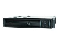 Dell Smart-UPS 1500VA LCD RM - UPS (kan monteres i rack) - AC 220/230/240 V - 1000 watt - 1500 VA - RS-232, USB, Ethernet 10/100 - utgangskontakter: 4 - 2U - svart - med APC SmartConnect DLT1500RMI2UC