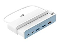 Targus HyperDrive - Hub - 2 x USB-C + 2 x SuperSpeed USB - stasjonær - for iMac 24" (Early 2021) HD34A6