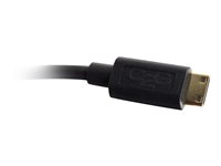 C2G HDMI Mini to Single Link DVI-D Adapter Converter Dongle - Video adapter - enkeltlenke - DVI-D hunn til 19 pin mini HDMI Type C hann - 20.3 cm - dobbeltisolert - svart 80505