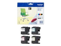 Brother LC229XLVALBP - 4-pack - svart, gul, cyan, magenta - original - blister - blekkpatron - for Brother MFC-J5320DW, MFC-J5620DW, MFC-J5625DW, MFC-J5720DW LC229XLVALBP