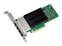 Intel Ethernet Network Adapter X710-T4L - Nettverksadapter - PCIe 3.0 x8 lav profil - 100M/1G/2.5G/5G/10 Gigabit Ethernet x 4 X710T4L