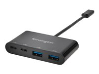 Kensington CH1000 - Hub - 2 x USB 3.1 + 2 x USB-C - stasjonær K39124EU