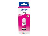 Epson 103 - 65 ml - magenta - original - blekkrefill - for Epson L1210, L3210, L3211, L3250, L3251, L3256, L3260, L3266, L5296; EcoTank L11050, L1250 C13T00S34A