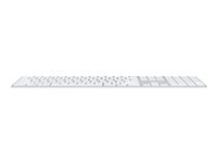 Apple Magic Keyboard with Touch ID and Numeric Keypad - Tastatur - trådløs - Bluetooth - QWERTY - Storbritannia MK2C3B/A